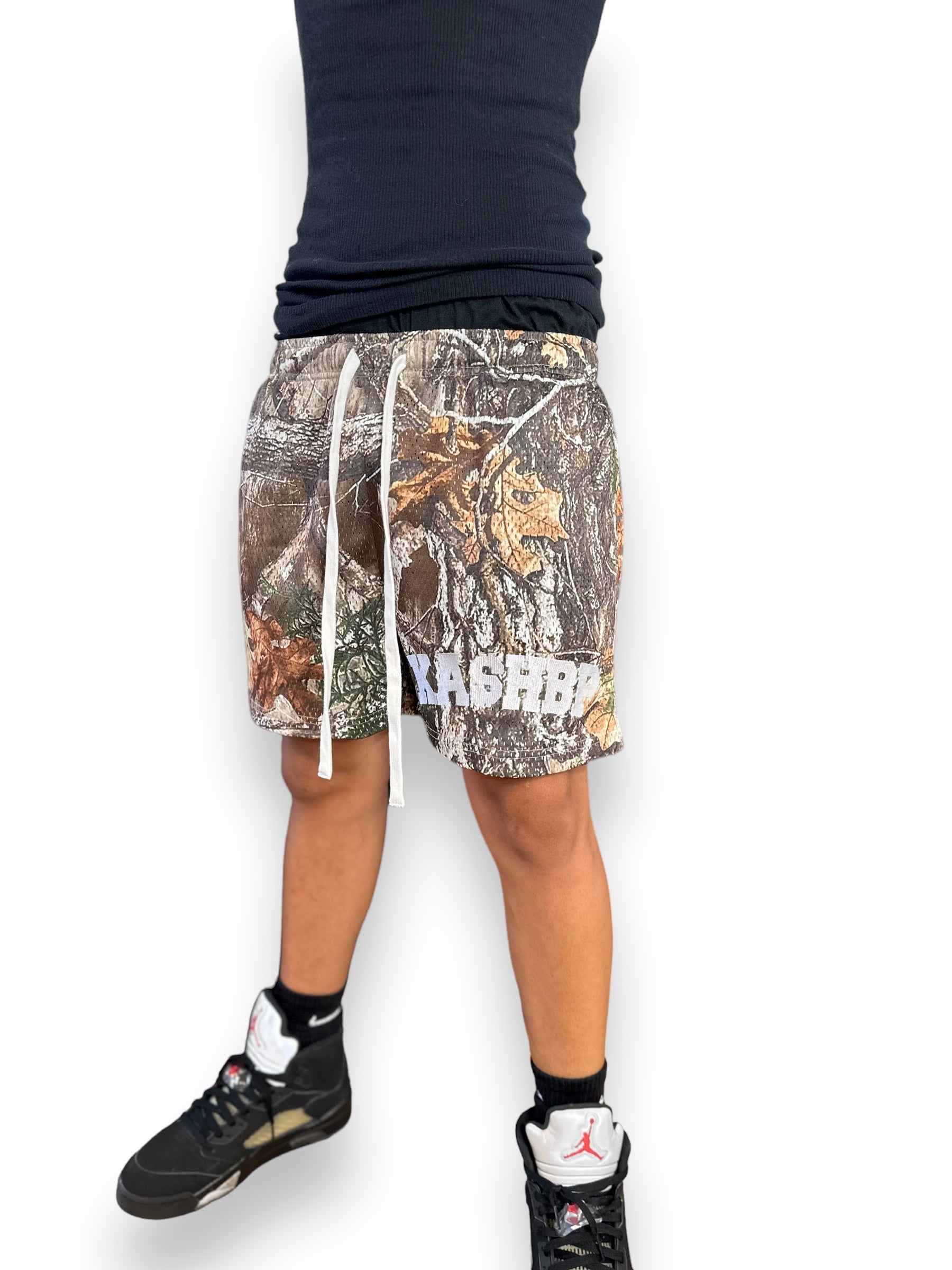 CAMO MESH SHORTS