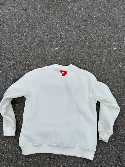 RESTRICTED CREWNECK (WHITE)