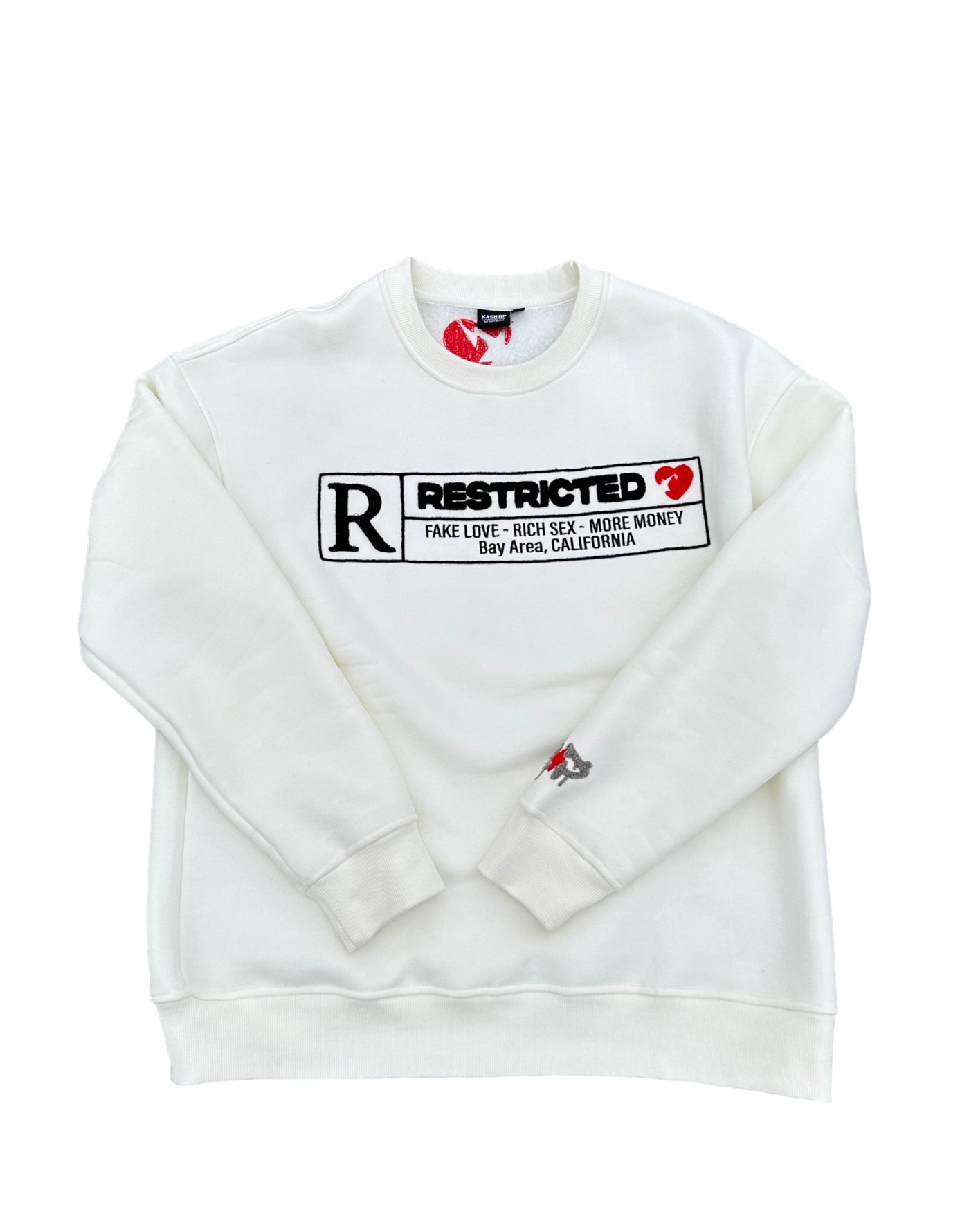 RESTRICTED CREWNECK (WHITE)