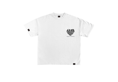 LESS FRIENDS MORE MONEY SHIRT(WHITE)