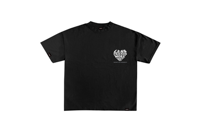 LESS FRIENDS MORE MONEY SHIRT (BLACK)