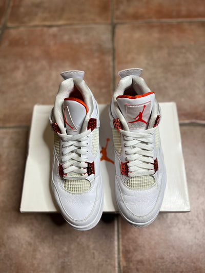 JORDAN 4 METALLIC ORANGE