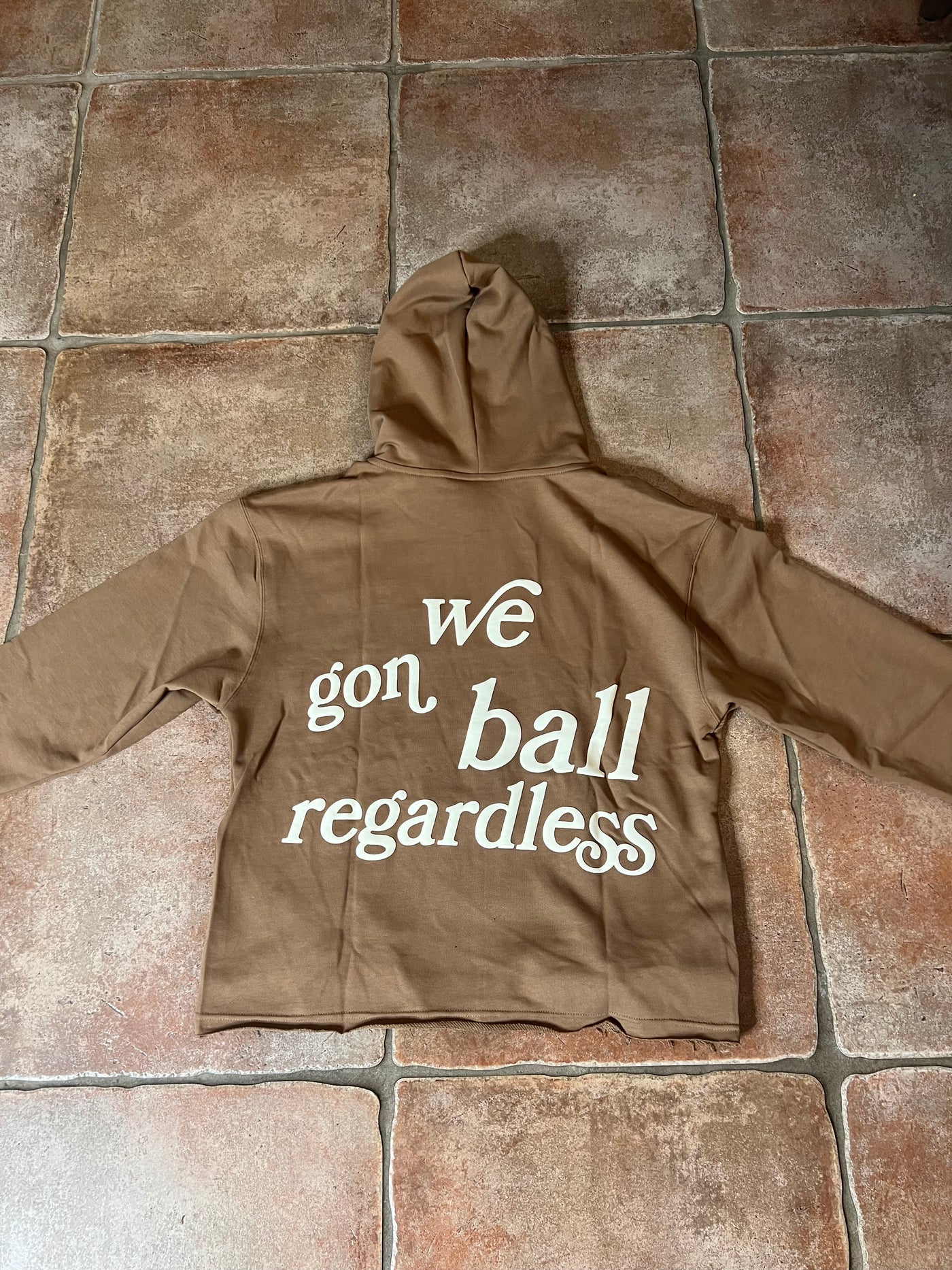 THANK YOU FOR DOUBTING ME HOODIE (BROWN)