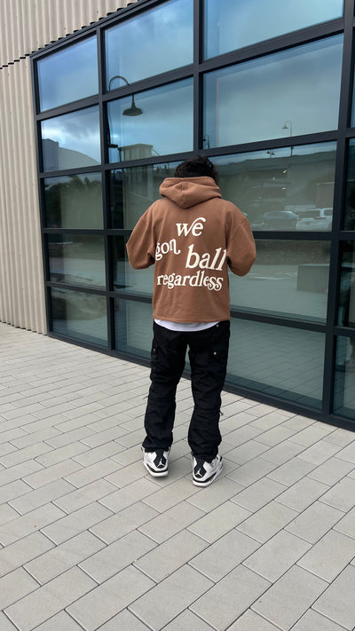 THANK YOU FOR DOUBTING ME HOODIE (BROWN)