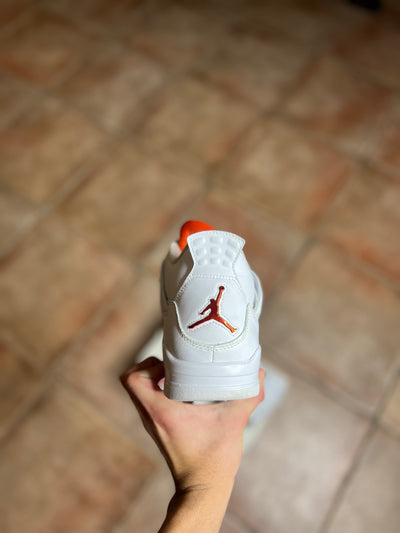 JORDAN 4 METALLIC ORANGE